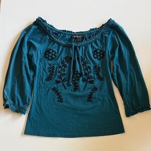 Adorable embroidered top